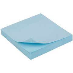 Блок бумаги с липким слоем 75x75 мм, 100 листов, син