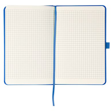 Книга записна Partner, 125*195, 96арк, кліт, блакитна