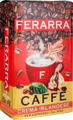 Кава мелена 250г, вак.уп., CAFFE CREMA IRLANDESE, FERARRA