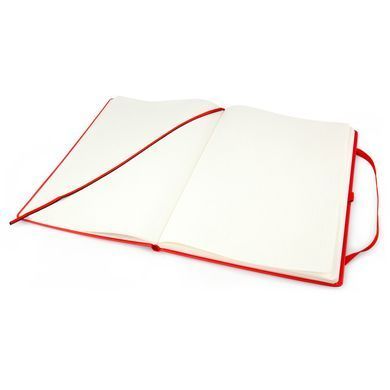 Книга записна Partner Grand, 210*295, 100 аркушів, крапка, червона