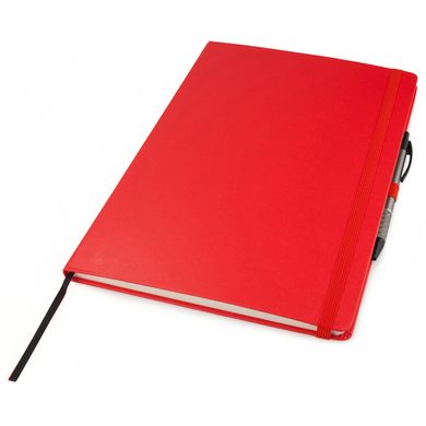 Книга записна Partner Grand, 210*295, 100 аркушів, крапка, червона