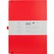 Книга записна Partner Grand, 210*295, 100 аркушів, крапка, червона