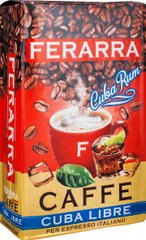 Кава мелена 250г, вак.уп., CAFFE CUBA LIBRE, FERARRA