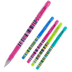 Ручка шариковая Stripes, синяя