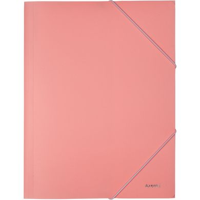 Папка на резинках, А4, Pastelini, розовая
