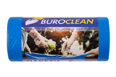 Пакеты для мусора 60л/20 шт, крепкие, синие, 600х800мм, 22мкм BuroClean EuroStandart