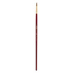 Кисть синтетика, Cherry 6971, круглая,№ 8, длинная ручка, ART Line