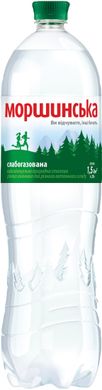 Вода минеральная слабогазированная, 1,5л, "Моршинская", ПЭТ