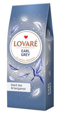 Чай чорний 48г (2г*24), пакет, "Earl Grey", LOVARE