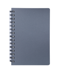 Тетрадь для записей STATUS, L2U, А5, 80 листов, клетка, графит, пласт.обложка