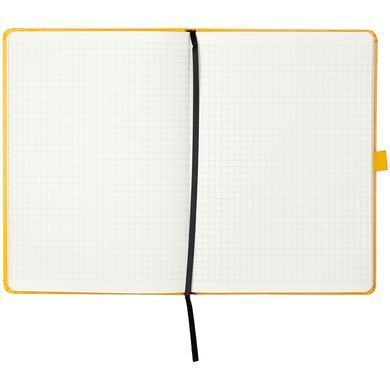 Книга записная Partner Prime, 145*210, 96 л, клетка, желтая