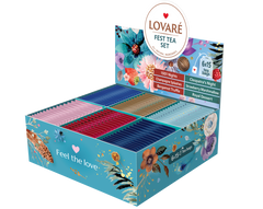 Чай асорті &laquo;FEST TEA SET&raquo; 90 пакетиків в індивідуальних конвертах, LOVARE
