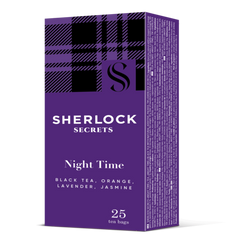 Чай чорний 50г (2г*25), пакет, "Night Time, Sherlock Secrets