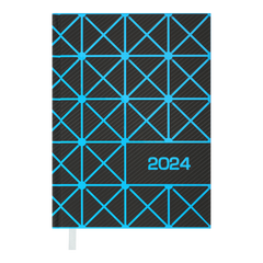 Щоденник датований 2024 LINEA, A5, синій