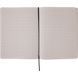 Книга записна Partner Soft L, 190*250, 96 арк, кліт, синя