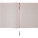 Книга записна Partner Soft L, 190*250, 96 арк, кліт, червон