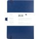 Книга записна Partner Prime, 145*210, 96арк, кліт, синя