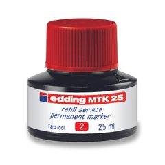 Чорнило для заправки Permanent e-MTK25 червоне