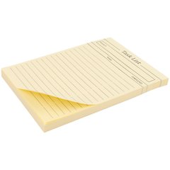 Блок паперу з клейким шаром Task list 100x150мм,100 аркушів
