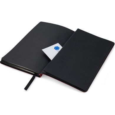 Книга записна Partner Soft, 125*195, 96арк, крап, червона