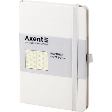 Книга записная Partner, 125*195, 96 л, точка, белая