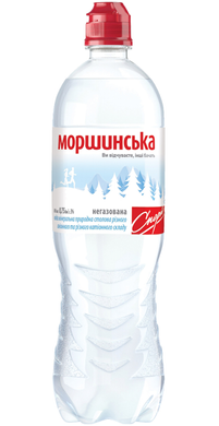 Вода мінеральна негазована, 0,75л, "Моршинська", СПОРТ