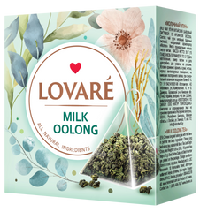 Чай зелений 30г (2г*15), пакет, "Milk oolong", LOVARE