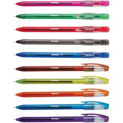 Ручка гелева Trigel-3, набір 10 кольорів, асорті