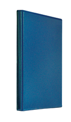 Папка "Панорама", А4, ширина торця 40 мм, т.-синій
