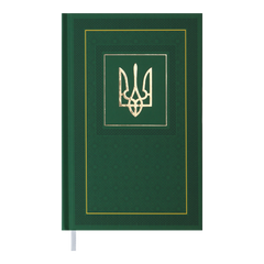 Щоденник недатований NATION, A6, зелений