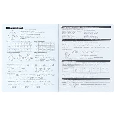 Зошит предметн. 48 арк., кл., софт тач+УФ, Cyber, алгебра