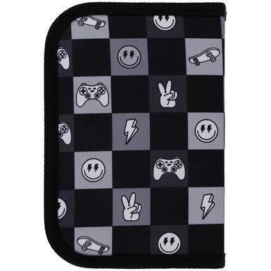 Пенал Kite 1 від., 1 відв., без наповнення 621 Game On
