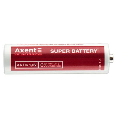Батарейки AXENT АА R6 1.5V, 4 шт. (солевые)