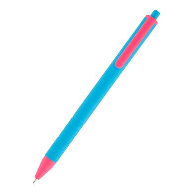 Ручка масляна автоматична Reporter Color, синя