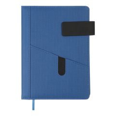 Щоденник недатований GALAXY, A5, синій, штучна шкіра