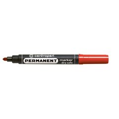 Маркер Permanent Dry Safe 8510 2,5 мм круглий червоний