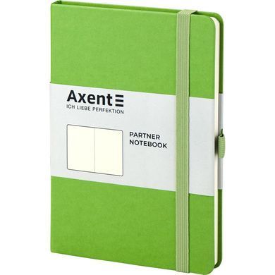 Книга записна Partner, 125*195, 96 аркушів, нелінована, салатова