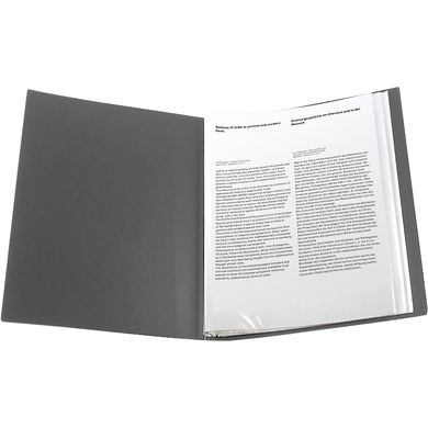 Дисплей-книга 40 файлів, сіра