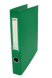 Папка-регистратор двухсторонняя, 2 D-обр.кольца, А4, ширина торца 40 мм, зеленая