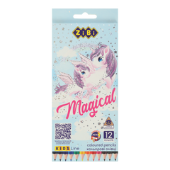Олівці кольорові, 12кол., МАГІЯ, KIDS Line