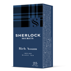 Чай чорний 50г (2г*25), пакет, "Rich Assam", Sherlock Secrets