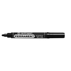 Маркер Permanent Dry Safe 8510 2,5 мм круглий чорний