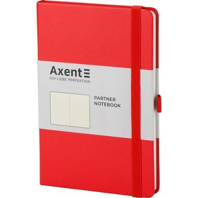 Книга записная Partner, 125*195, 96 л, нелин, красная
