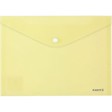 Папка на кнопке, А5, Pastelini, желтая