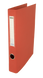 Папка-реєстратор двосторонняороння, 2 D-обр.кільця, А4, ширина торця 40 мм, чорна, Червоний