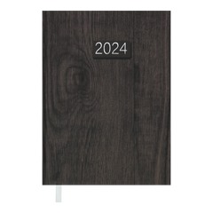 Ежедневник датированный 2024 NEXT, A5, коричневий
