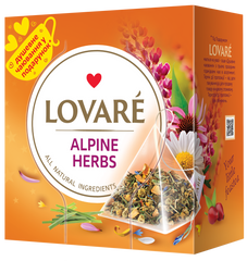Чай трав'яний 30г (2г*15), пакет, "Alpine herbs", LOVARE