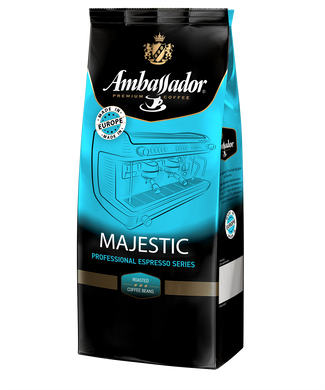 Кава в зернах Ambassador Majestic, пакет 1000г*6 (PL)