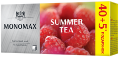 Чай каркаде 90г (2г*45), пакет, SUMMER TEA, МОNОМАХ