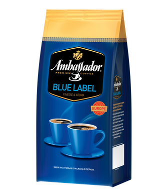 Кава в зернах Ambassador Blue Label, пакет 1000г*6 (PL)